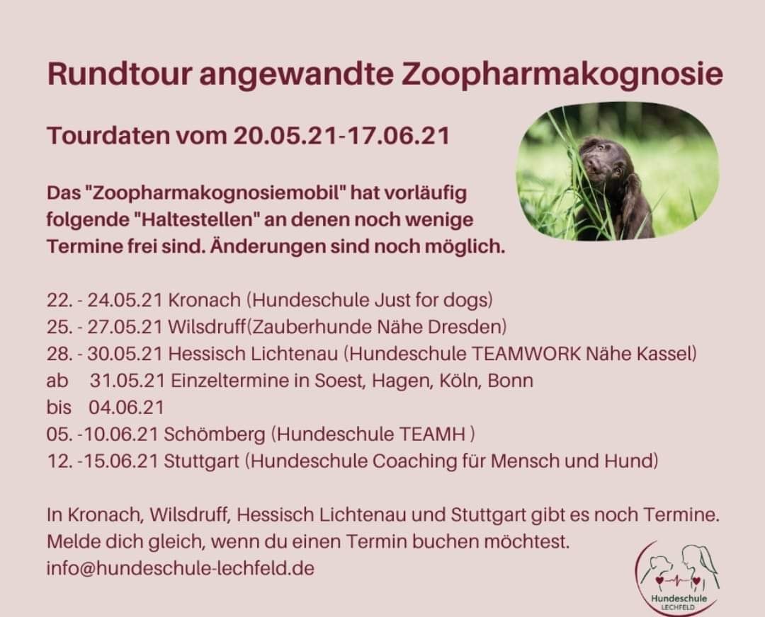 Zoopharmakognosie Claudia Muxfeldt Hundeschule Lechfeld 2